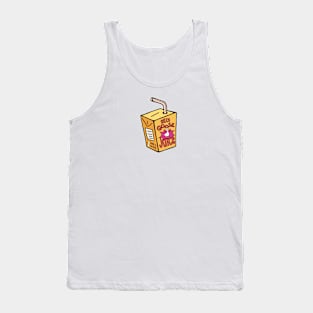 Silly Goose Juice Retro Yellow Tank Top